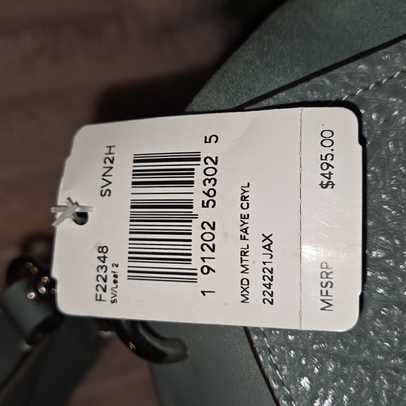 Coach Faye Carryall F22348 2017 SV/Leaf NWT $495 Retail - Picture 7 of 16